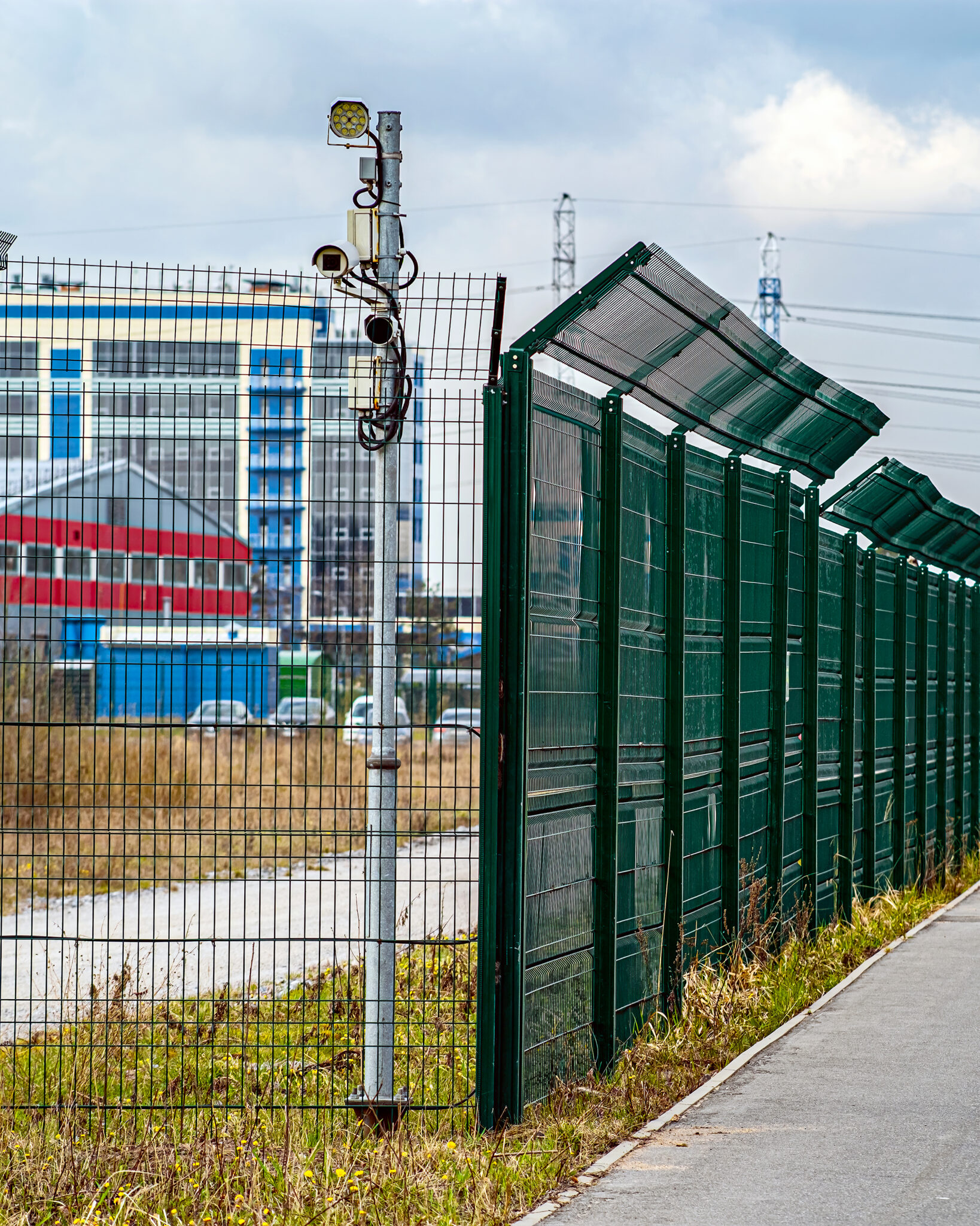 video equipment, for the security management system of the guarded perimeter.